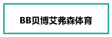BB贝博艾弗森体育